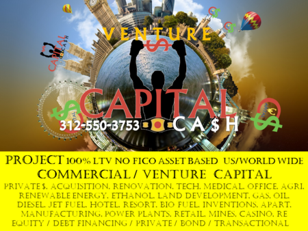 Anytime Capital — 100% LTV project financing worldwide